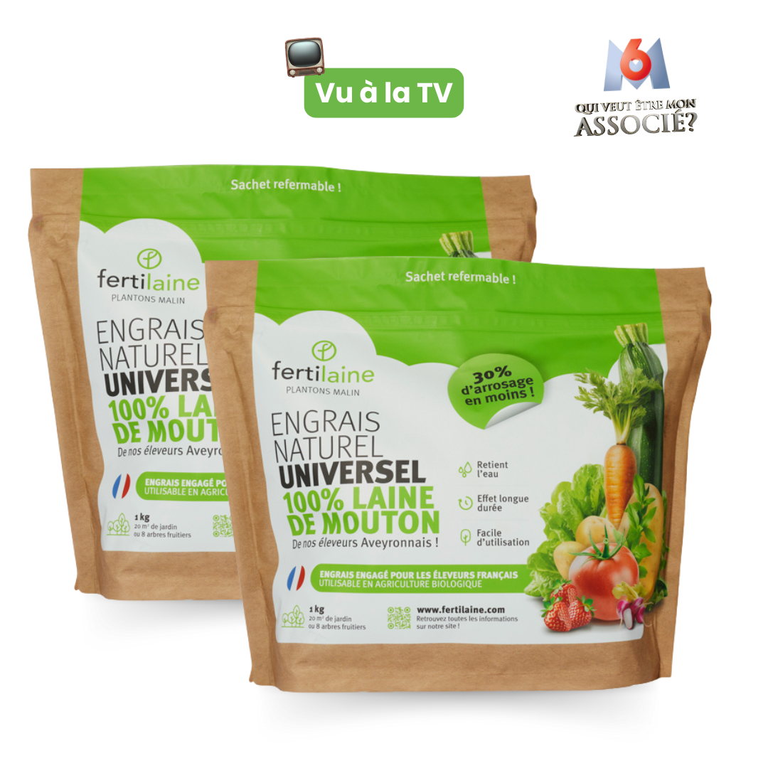 Notre engrais naturel 100% laine de mouton 🐑