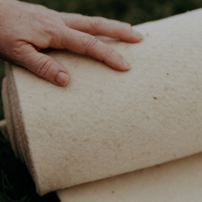 Rouleau paillage 100% laine - Fabriqué en France 🇫🇷