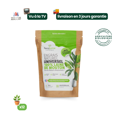 Notre engrais naturel 100% laine de mouton 🐑