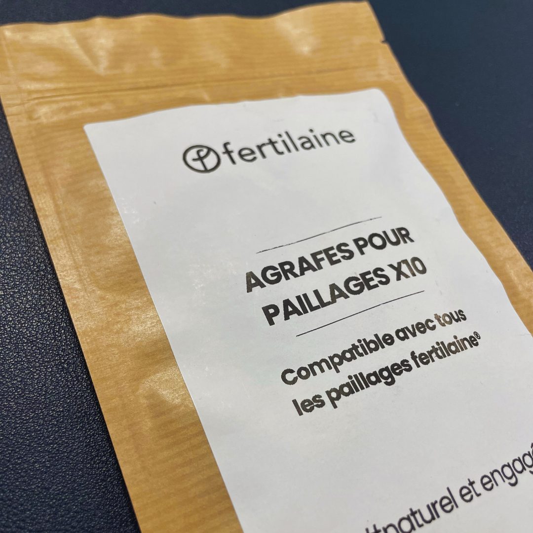 Agrafes pour paillages x10