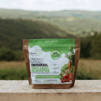 Notre engrais naturel 100% laine de mouton 🐑