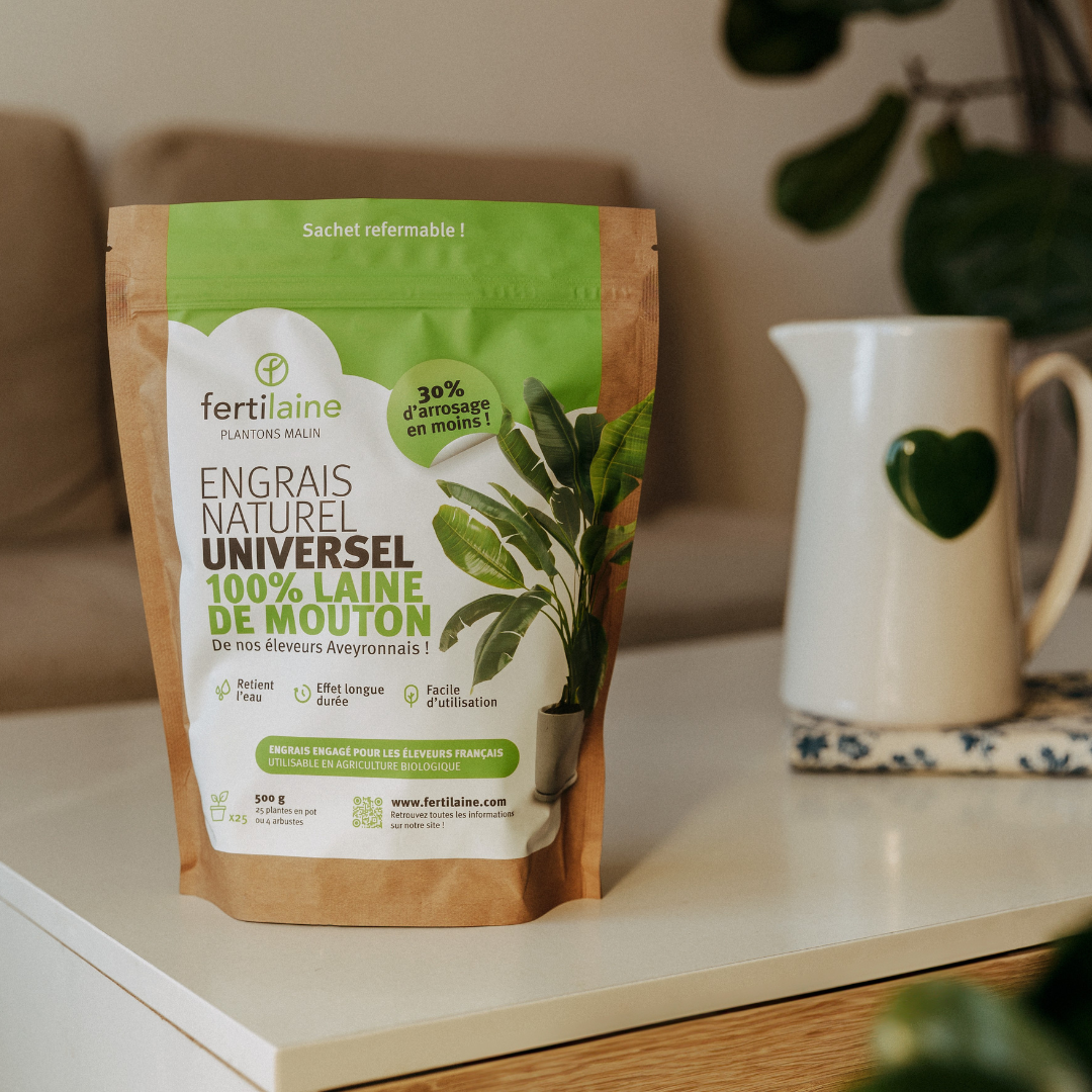 Notre engrais naturel 100% laine de mouton 🐑
