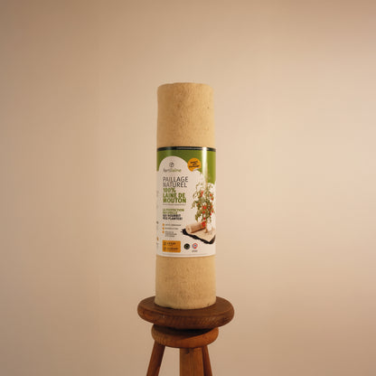 Rouleau paillage 100% laine - Fabriqué en France 🇫🇷