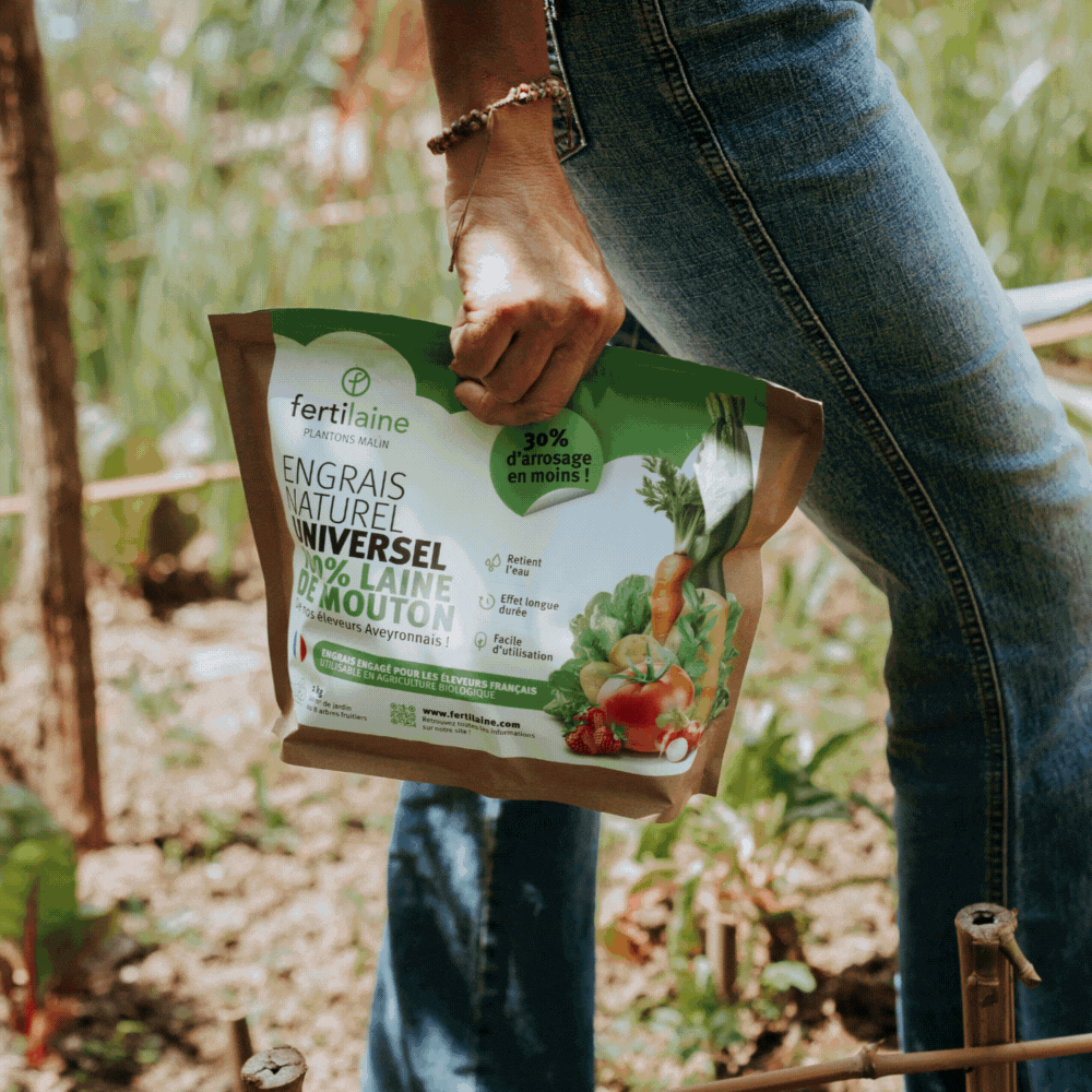 Notre engrais naturel 100% laine de mouton 🐑