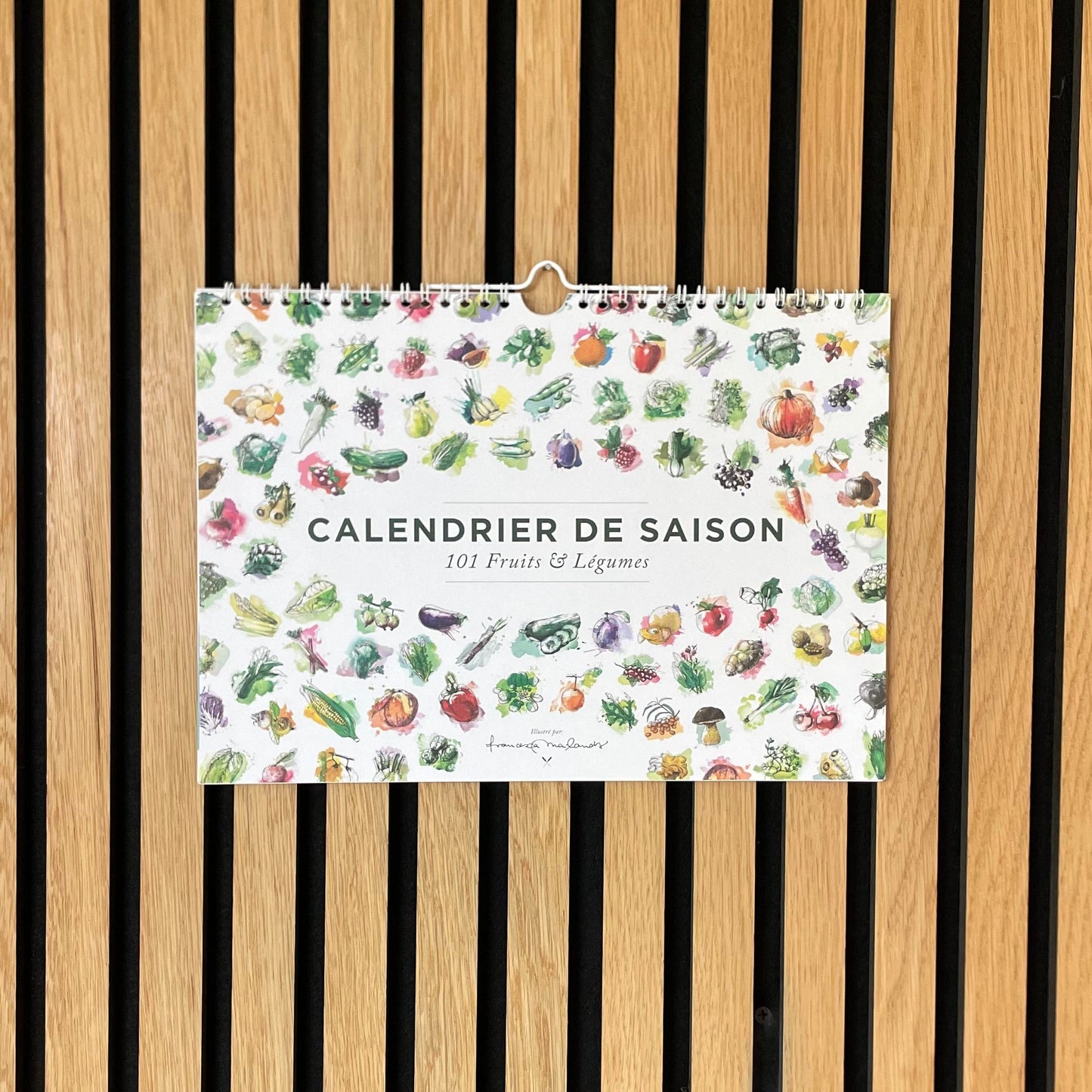 Calendrier de saison - fruits et légumes